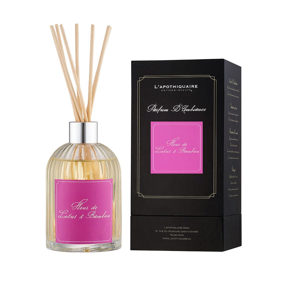 Tinh dầu thơm phòng L'Apothiquaire Artisan Beauté PARFUM D'AMBIANCE LOTUS FLOWER & BAMBOO