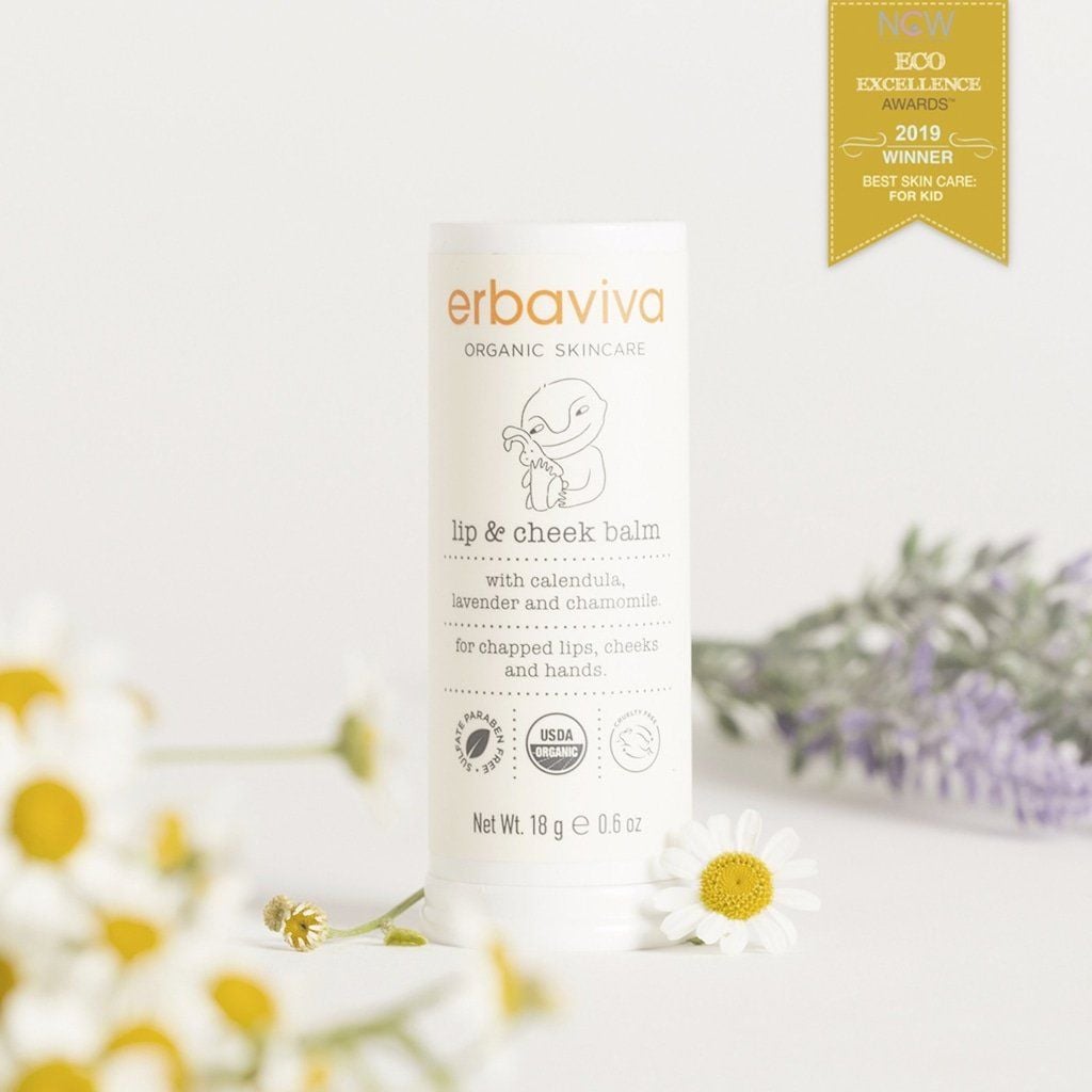 Son dưỡng môi & má cho trẻ em Erbaviva LIP & CHEEK BALM
