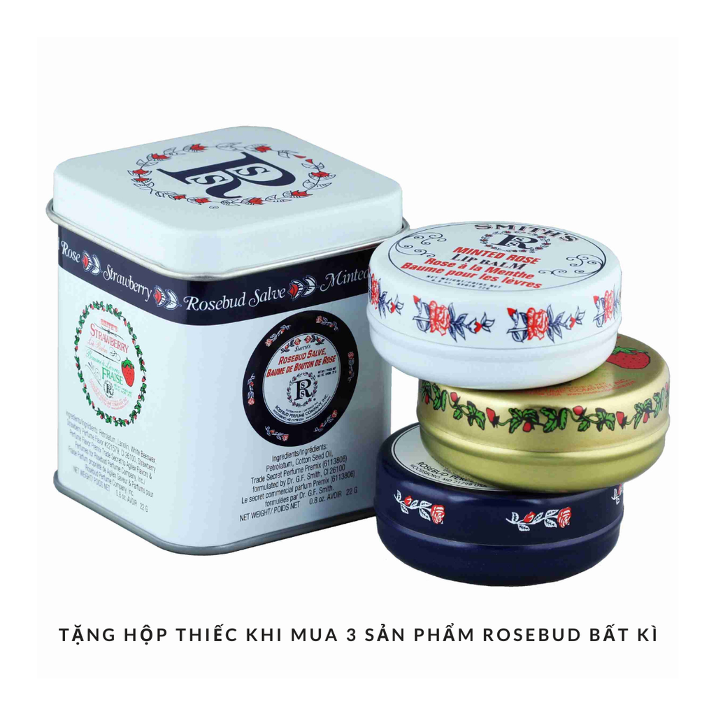 Son dưỡng môi đa năng ROSEBUD SALVE