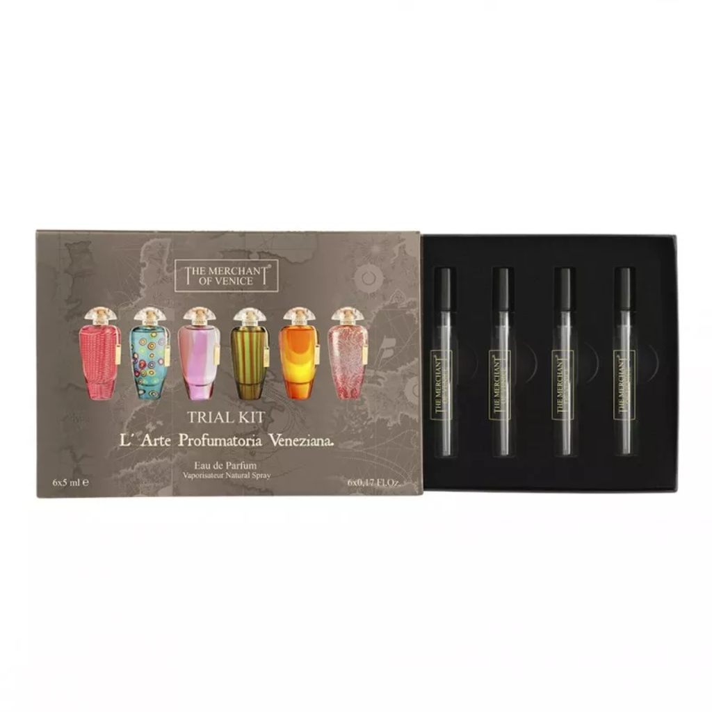 Trial Kit Nước hoa The Merchant of Venice Eau de Parfum L'ARTE PROFUMATORIA VENEZIANA 6x5ml