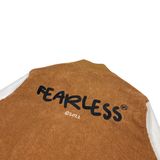  FEARLESS corduroy varsity jacket 