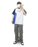  FEARLESS F Logo wide trouser 