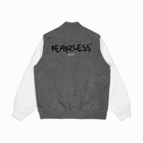  FEARLESS corduroy varsity jacket 