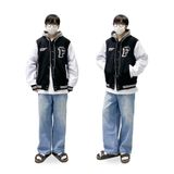  FEARLESS hooded varsity jacket 
