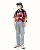  FEARLESS striped tee 