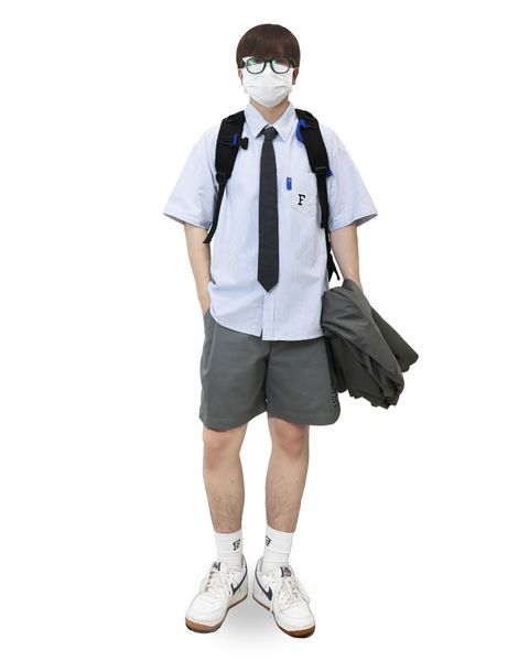  FEARLESS Oxford F Logo shirt 