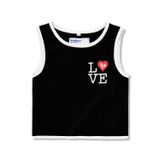  FEARLESS LOVE cropped tank top 