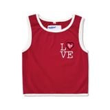  FEARLESS LOVE cropped tank top 