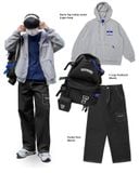  FEARLESSS pocket denim pant 