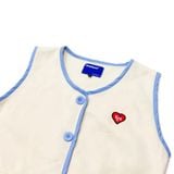  FEARLESS FLS Heart button gile 
