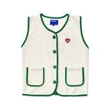  FEARLESS FLS Heart button gile 