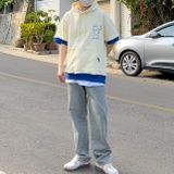  FEARLESS F Logo short sleeve hoodie 