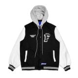  FEARLESS hooded varsity jacket 