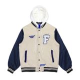  FEARLESS hooded varsity jacket 