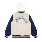  FEARLESS hooded varsity jacket 