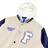  FEARLESS hooded varsity jacket 