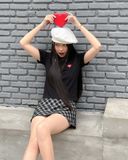  FEARLESS FLS Heart basic croptop tee 