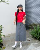  FEARLESS FLS Heart ringer croptop tee 