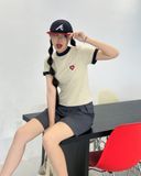  FEARLESS FLS Heart ringer croptop tee 