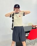  FEARLESS FLS Heart ringer croptop tee 