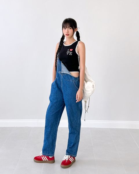  FEARLESS LOVE cropped tank top 