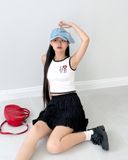  FEARLESS LOVE cropped tank top 