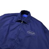  FEARLESS Oval Logo kaki zip jacket 