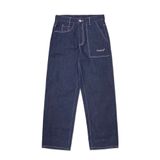  FEARLESS Oval Logo raw denim pant 