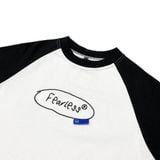  FEARLESS Oval Logo raglan tee 
