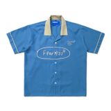  FEARLESS Oval Logo bowling shirt 