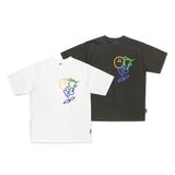  FEARLESS Flower artwork tee 