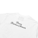  FEARLESS Flower artwork tee 