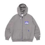  FEARLESS NAME TAG fullzip jacket 