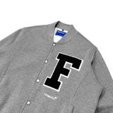  FEARLESS F Logo basic varsity jacket 