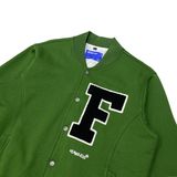  FEARLESS F Logo basic varsity jacket 
