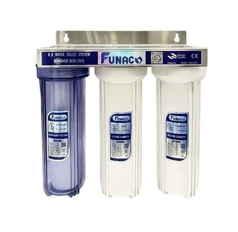 Bộ Lọc Thô 3 cấp 10inch FUNACO Phương Nam Water