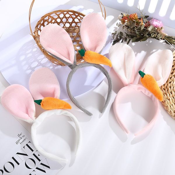  Cài tóc tai thỏ cà rốt 