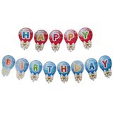  Dây treo sinh nhật bong bóng Happy Birthday 