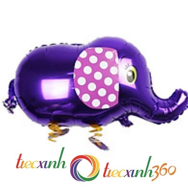  Bong bóng trang trí hình động vật cho bé - Voi (50cm) 