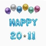  Combo bong bóng trang trí ngày nhà giáo Happy 20-11 (chọn màu) - Xanh 