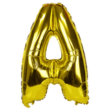  Bong bóng chữ cái 35cm màu vàng (A-Z foil balloons 16'' Gold) 