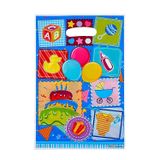  10 túi quà Party gift bag 17 x 25 cm mẫu bánh gato cho bé 