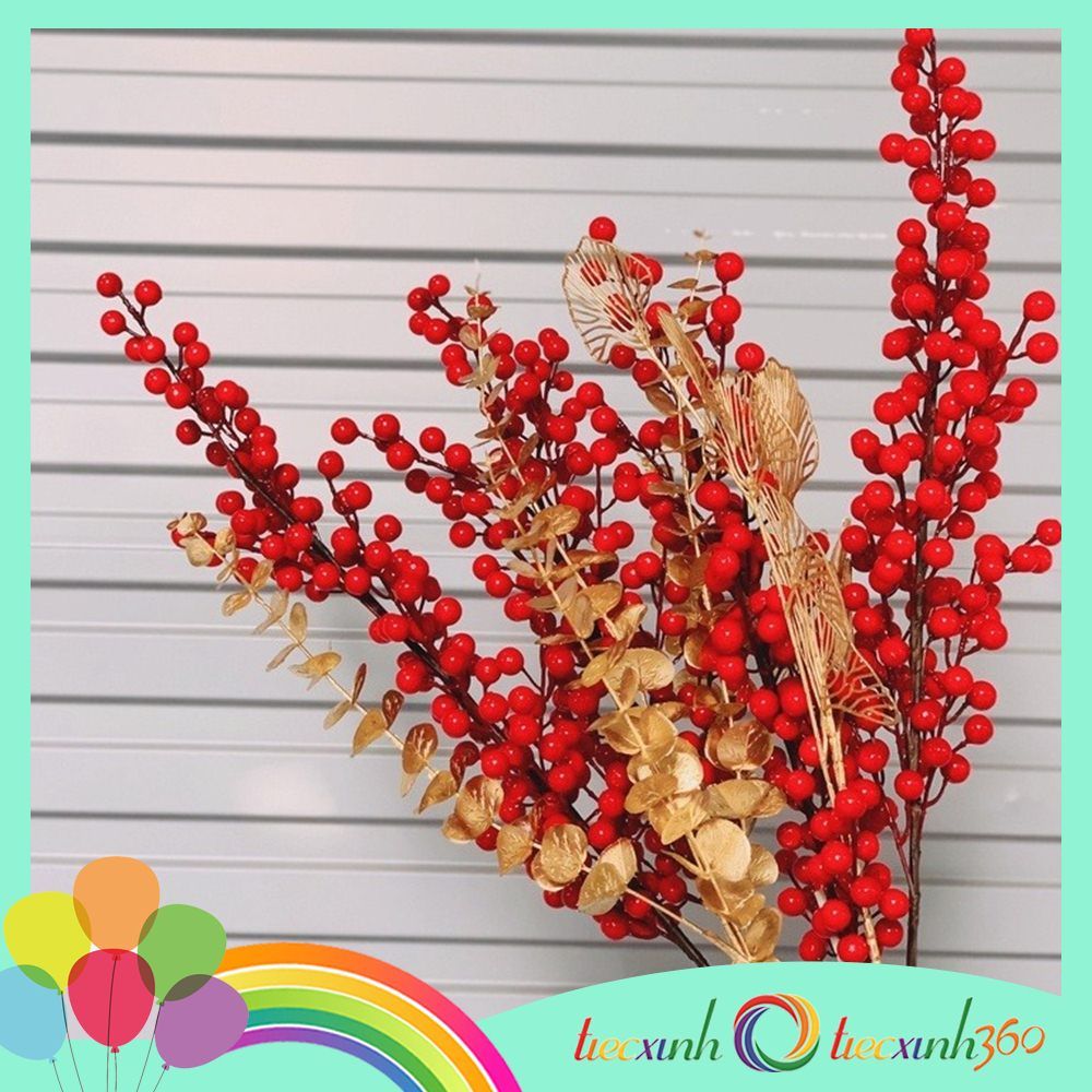  Combo Đào Đông, cành táo, rẽ quạt trang trí tết 