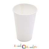  LỐC 20 LY GIẤY TRẮNG 340ml 