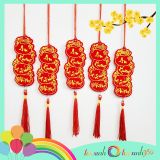  Set 5 phụ kiện nỉ nhung treo trang trí Tết (ngẫu nhiên) Mẫu ankhangthinhvuong 4 x 9 cm 