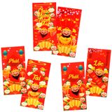  Bộ 6 Bao Lì Xì Phát Tài Phát Lộc 