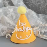  Nón tiệc chóp Be Happy bằng vải nỉ 