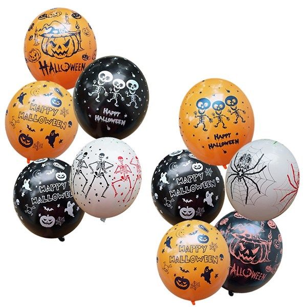  Bong bóng cao su Halloween mix màu 