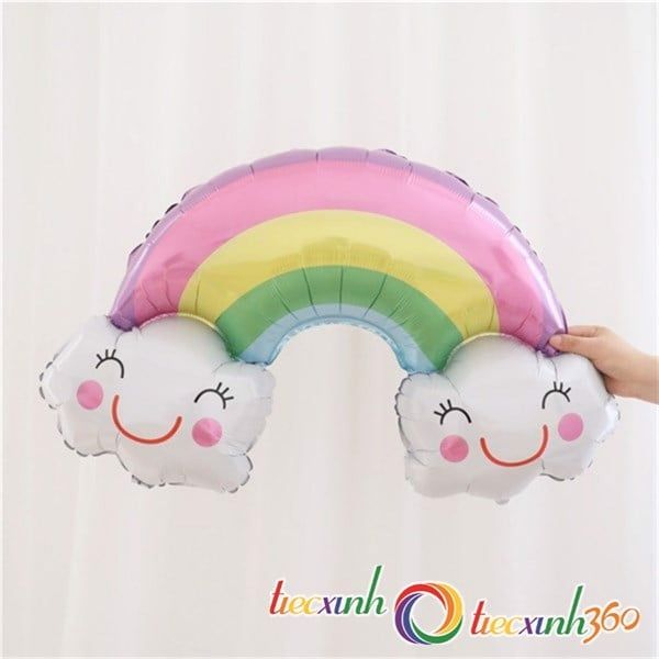  Bong bóng hình cầu vồng 