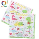  10 khăn giấy in hình khủng long Hello Dino (33 x 33 cm) 